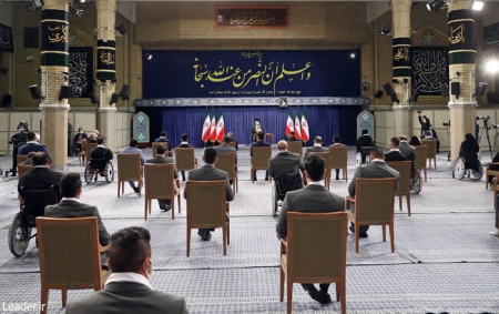 سپاه نیوز: تأکید بر به رسمیت نشناختن رژیم صهیونیستی در میادین ورزشی و حمایت وزارت ورزش و خارجه از ورزشکاران مسلمان در برابر صهیونیست‌ها و لزوم رسیدگی به معیشت قهرمانان از محورهای سخنان رهبر انقلاب در دیدار مدال‌آوران المپیک و پارا المپیک بود.