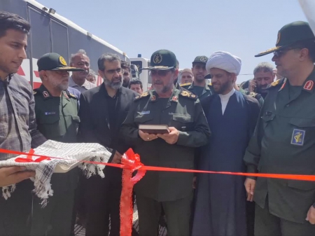 دو بیمارستان صحرایی در مرز شلمچه و شهر کربلای معلی توسط نیروی دریایی سپاه افتتاح شد.