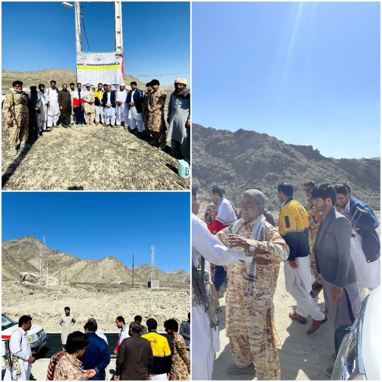 برق رسانی به روستای مرزی برکت آباد بگان