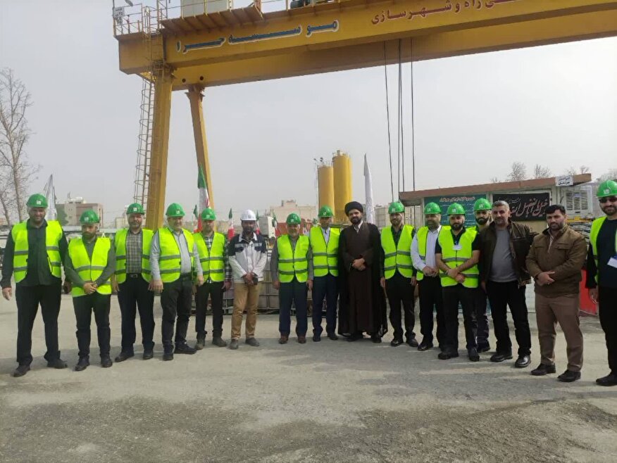 بازدید معاونین و مدیران سپاه اصفهان از پروژه خط ۲ مترو اصفهان
