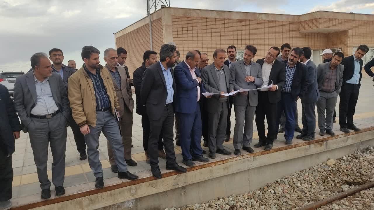 بازدید مسئولان استان یزد از پروژه راه‌آهن یزد – اقلید