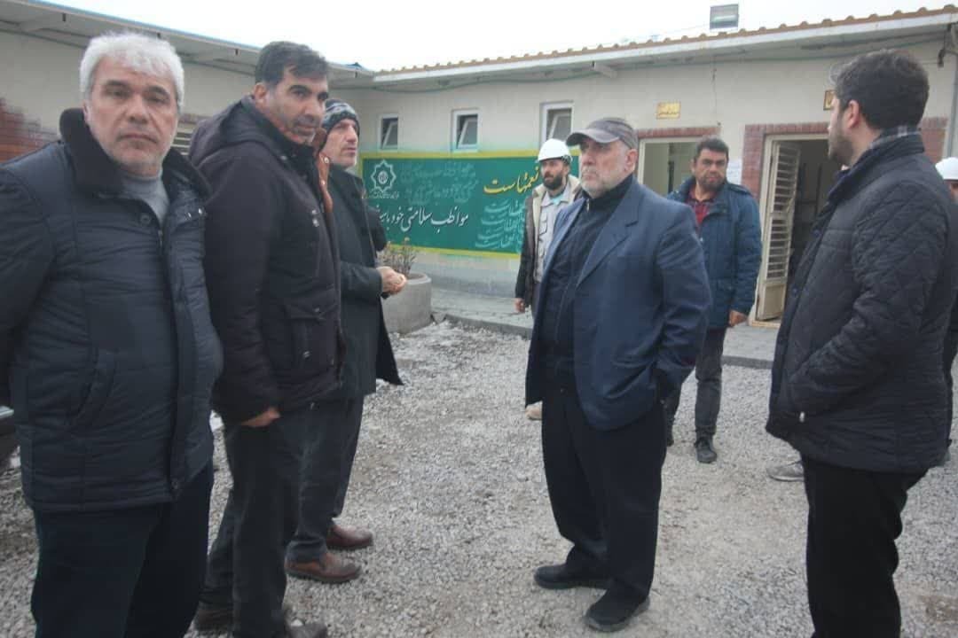 بازدید رئیس دانشگاه علوم پزشکی تبریز از پروژه پژوهشگاه ربع رشیدی