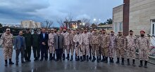 دیدار نوروزی فرمانده سپاه استان قزوین با سربازان
