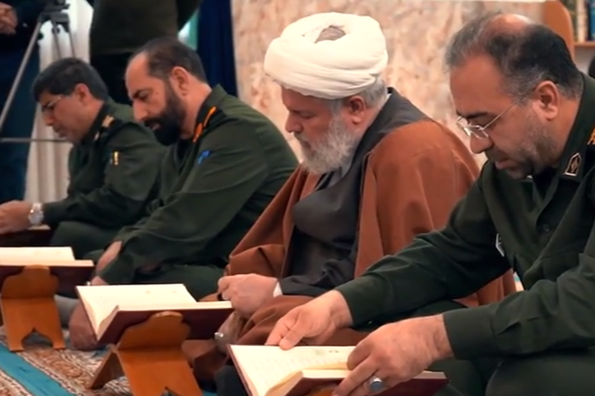 محفل انس با قرآن سپاه امام حسن مجتبی علیه السلام استان البرز  برگزار شد