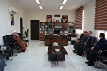 دیدار نوروزی رئیس سازمان قضایی نیروهای مسلح استان البرز با مسئول نمایندگی ولی‌فقیه در سپاه امام حسن مجتبی (ع)