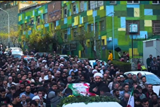 تشییع پیکر شهید محمدحسن باباخانی
