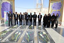 تجدید میثاق هنرمندان چهارمحال وبختیاری با شهدا همزمان با هفته هنر انقلاب اسلامی