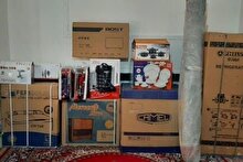اهدای ۷ سری جهیزیه به نوعروسان شهرستان ریگان