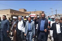 راهپیمایی ضد صهیونیستی، جمعه خشم در حمیدیه برگزار شد