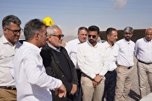 بازدید فرمانده قرارگاه سازندگی خاتم‌الانبیاء(ص) از پروژه راهبردی پالایشگاه مهر خلیج فارس