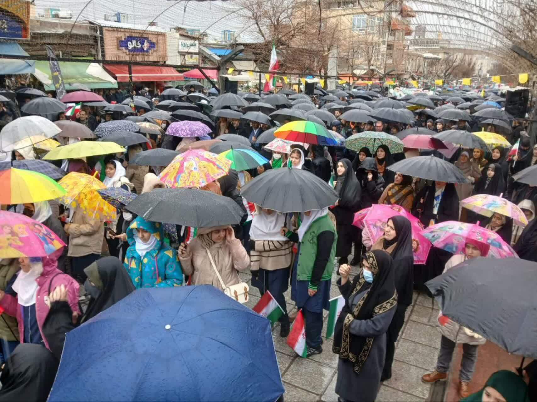 راهپیمایی ۲۲ بهمن در سنندج