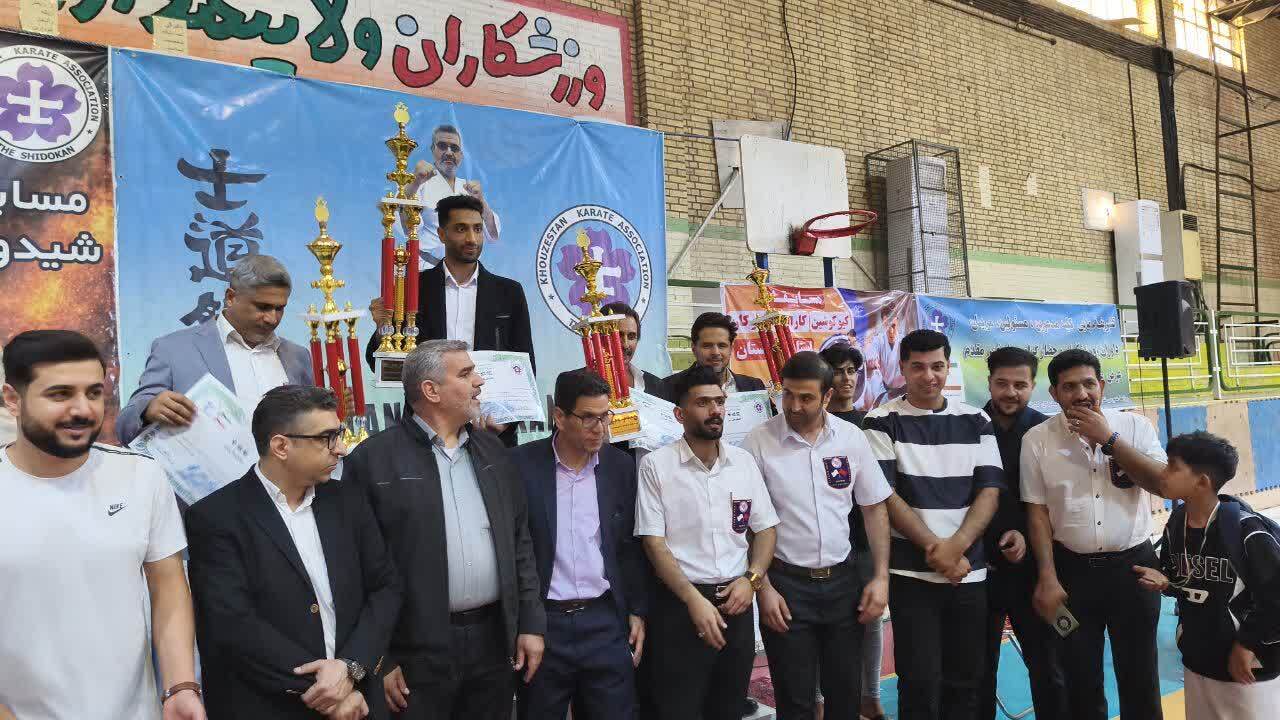 مسابقات استانی کاراته شیدوکان به مناسبت دهه فجر در اهواز مسابقات استانی کاراته شیدوکان به مناسبت دهه فجر در اهواز