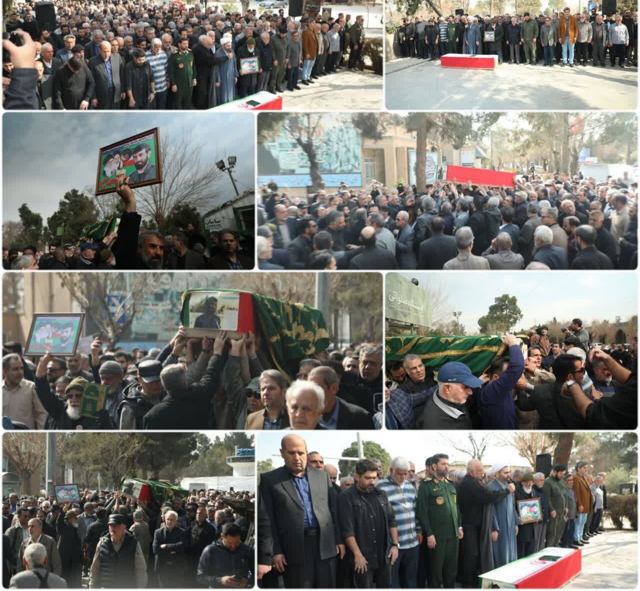 تشییع پیکر مادر سردار جاویدالاثر حاج احمد متوسلیان در گلزار شهدای تهران تشییع پیکر مادر سردار جاویدالاثر حاج احمد متوسلیان در گلزار شهدای تهران