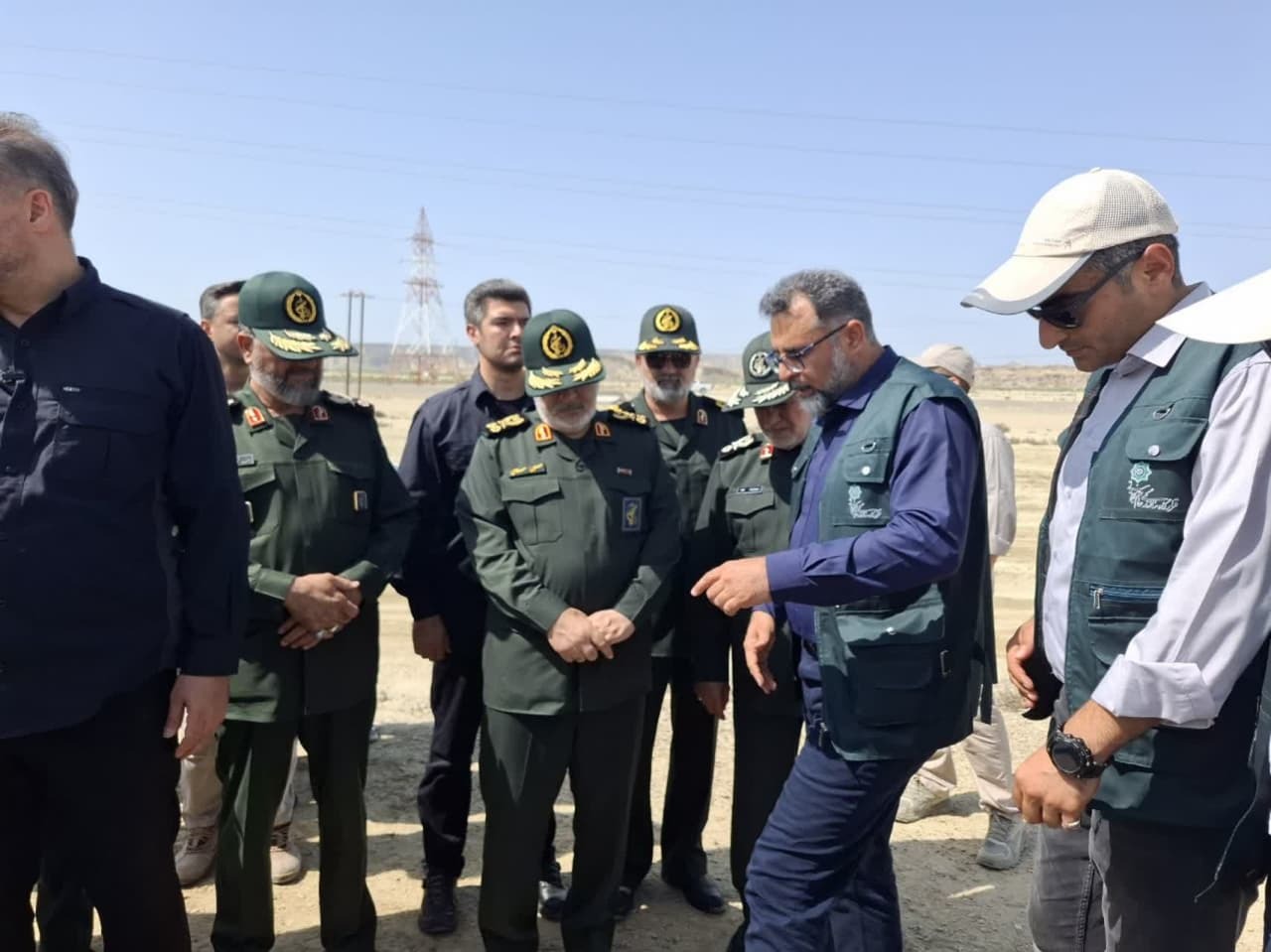 بازدید فرمانده کل سپاه از پروژه راه‌آهن چابهار – زاهدان؛ پیشرفت ۸۰ درصدی یک شاهکار ملی