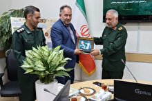 دیدار فرمانده سپاه انصار الرضا (ع) با مدیرکل آموزش و پرورش استان خراسان جنوبی
