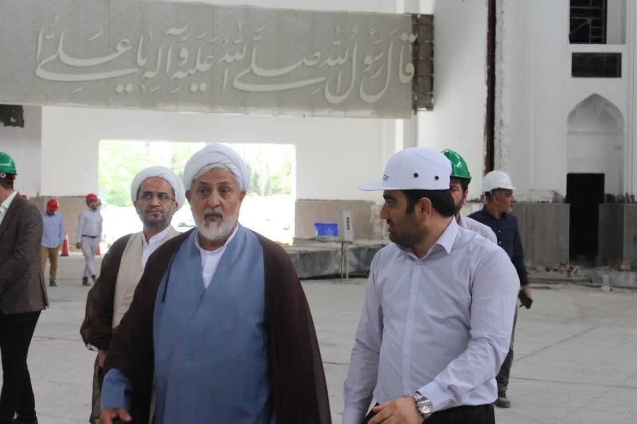 بازدید جانشین نمایندگی ولی فقیه در سپاه از عملیات اجرایی مصلای امام خمینی (ره)