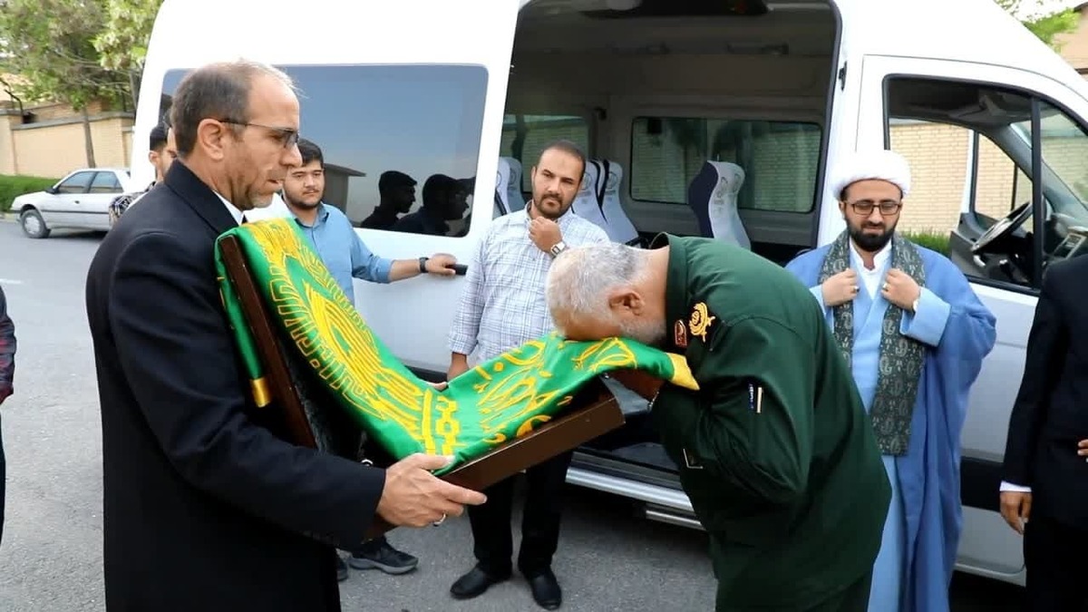 سپاه حضرت قمربنی هاشم علیه السلام میزبان خدام رضوی شد