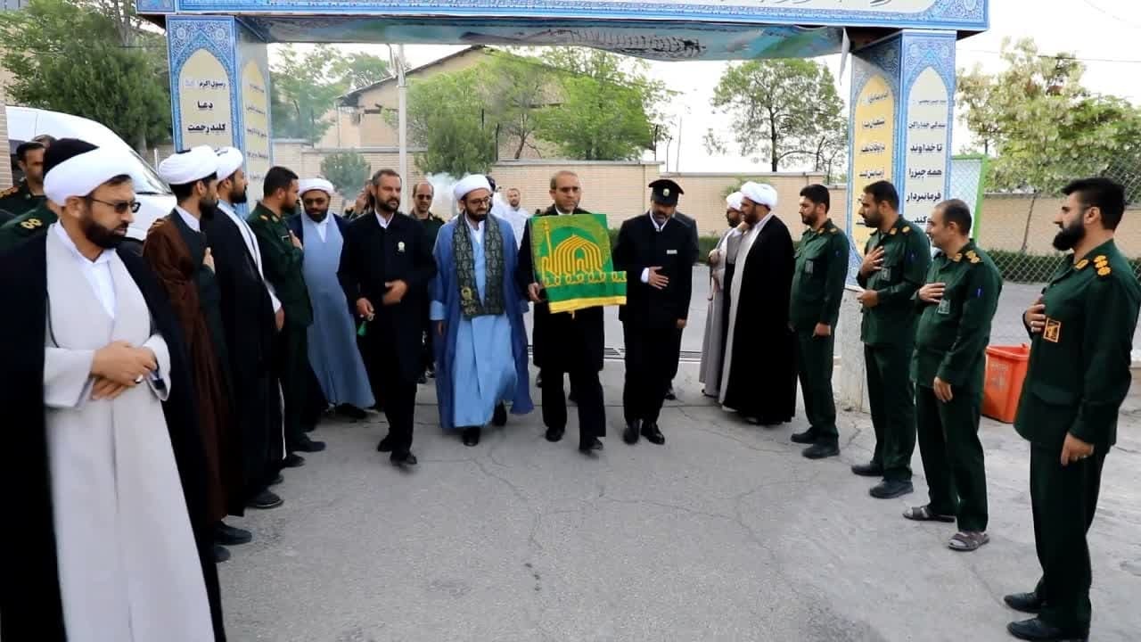 سپاه حضرت قمربنی هاشم علیه السلام میزبان خدام رضوی شد