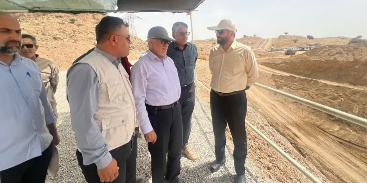 بازدید سردار عابد از پروژه‌های نفت و گاز در استان خوزستان