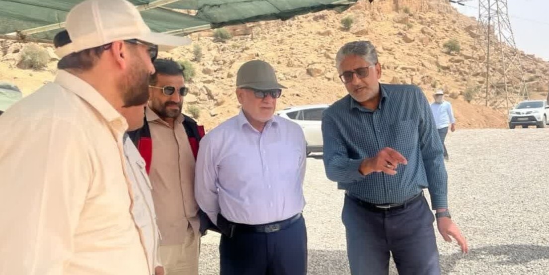 بازدید سردار عابد از پروژه‌های نفت و گاز در استان خوزستان