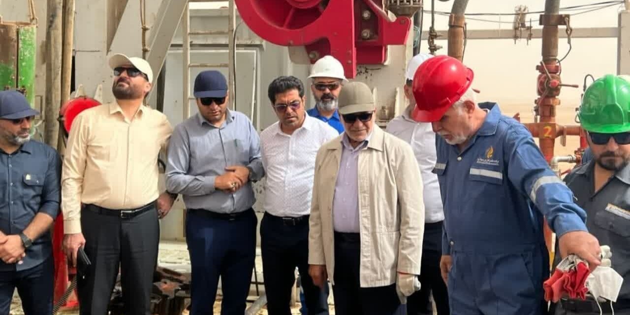 بازدید سردار عابد از پروژه‌های نفت و گاز در استان خوزستان