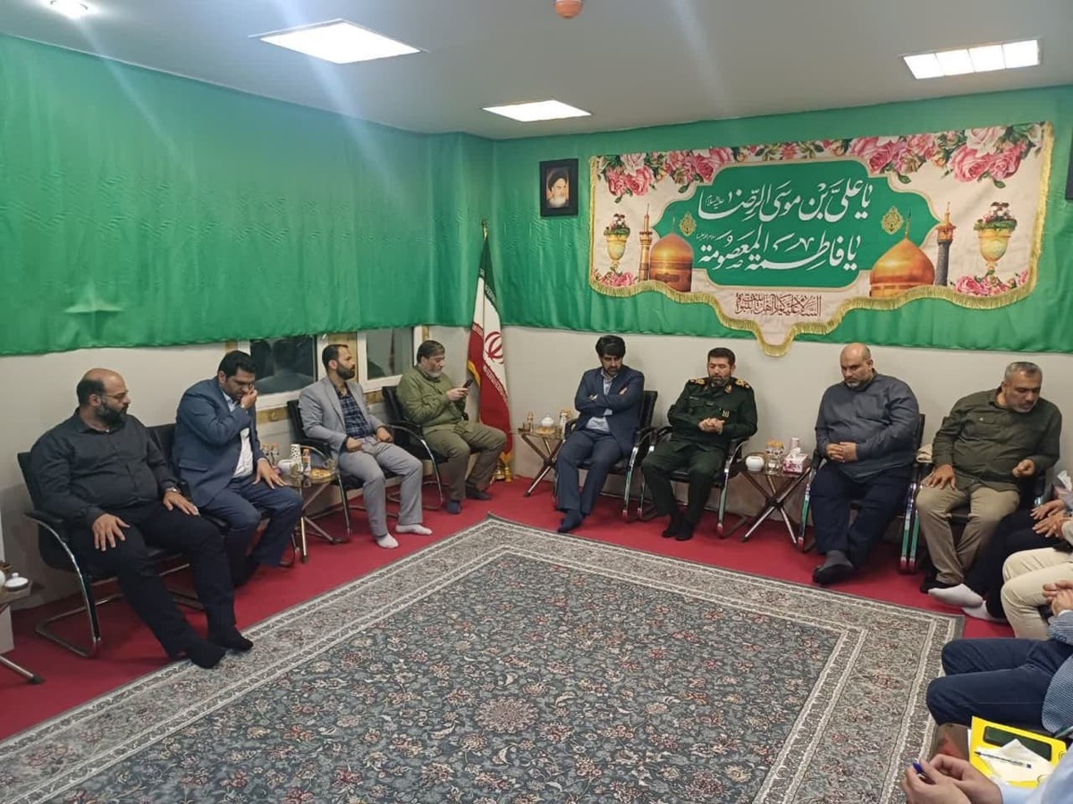بازدید سردار فرماندهی سپاه تهران بزرگ از ستاد دهه کرامت و جشن امام رضایی ها