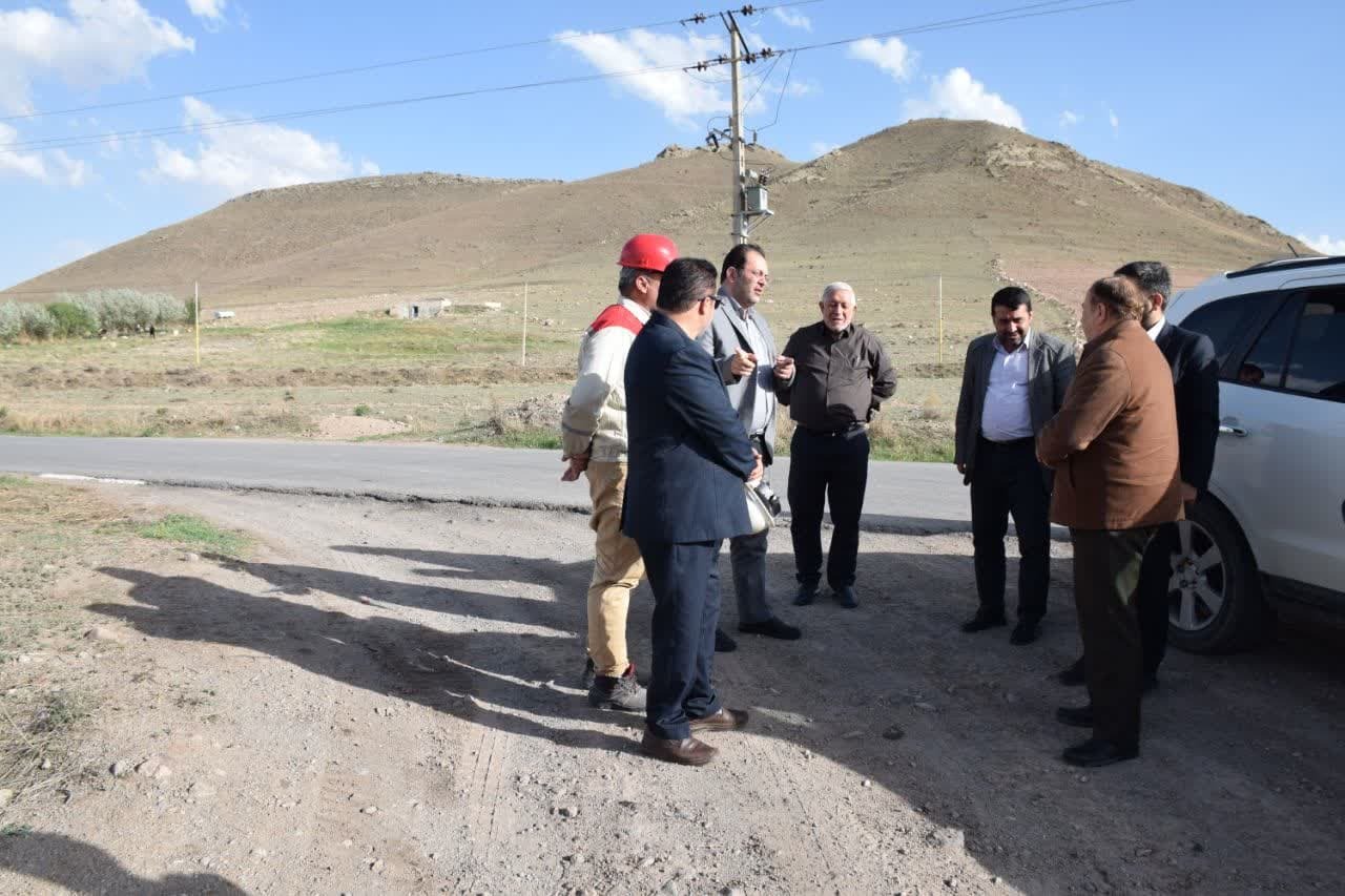بازدید رئیس مجمع نمایندگان آذربایجان شرقی از پروژه ملی انتقال آب ارس