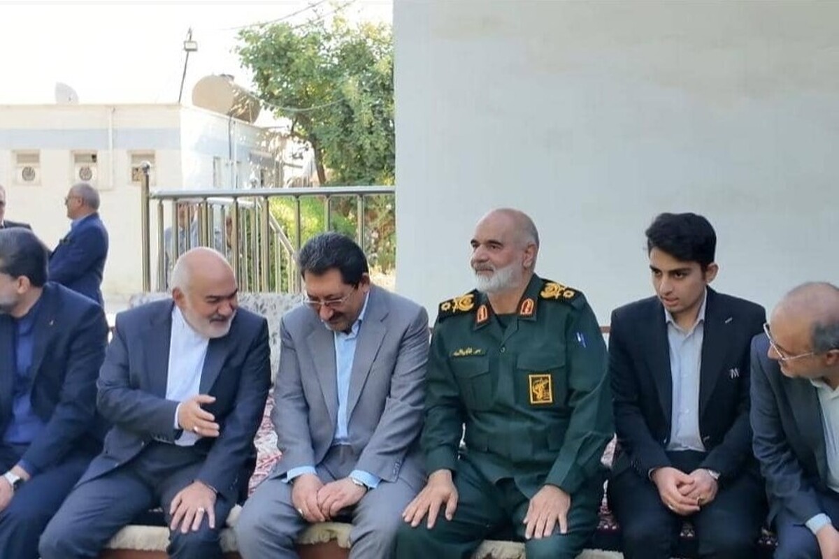 دیدار وزیر صمت با فرمانده قرارگاه منطقه‌ای کربلا در خوزستان