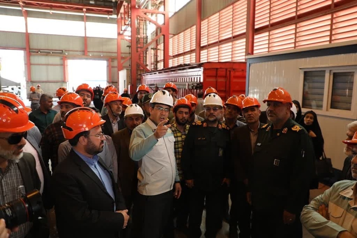 اردوی راهیان پیشرفت با همراهی رئیس سازمان بسیج در بام ایران
