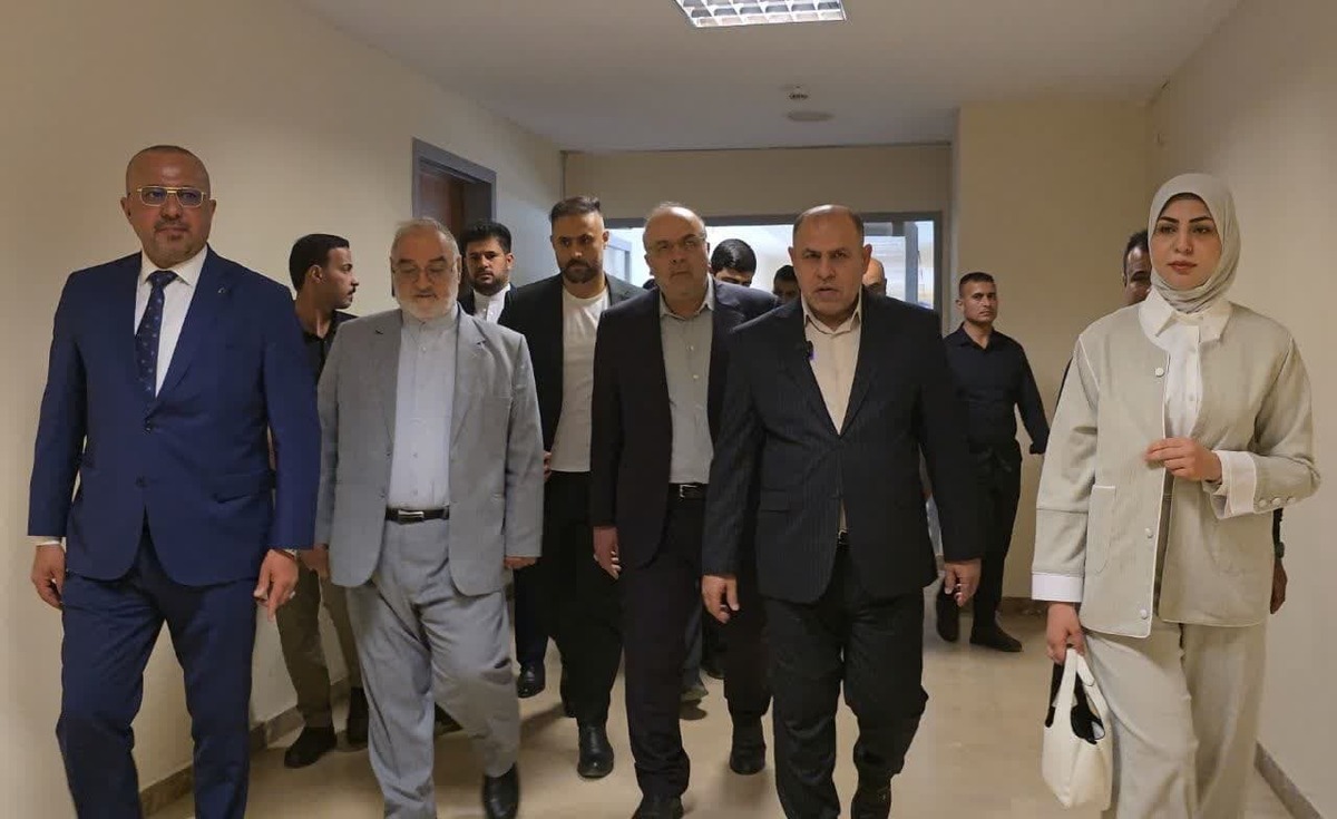 بازدید جانشین دانشگاه علوم پزشکی بقیه الله (عج) از عملکرد کادر درمانی جهادی اعزام شده به بصره