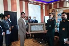 دیدار مدیرعامل شرکت آبفای سیستان و بلوچستان با فرمانده سپاه سلمان استان