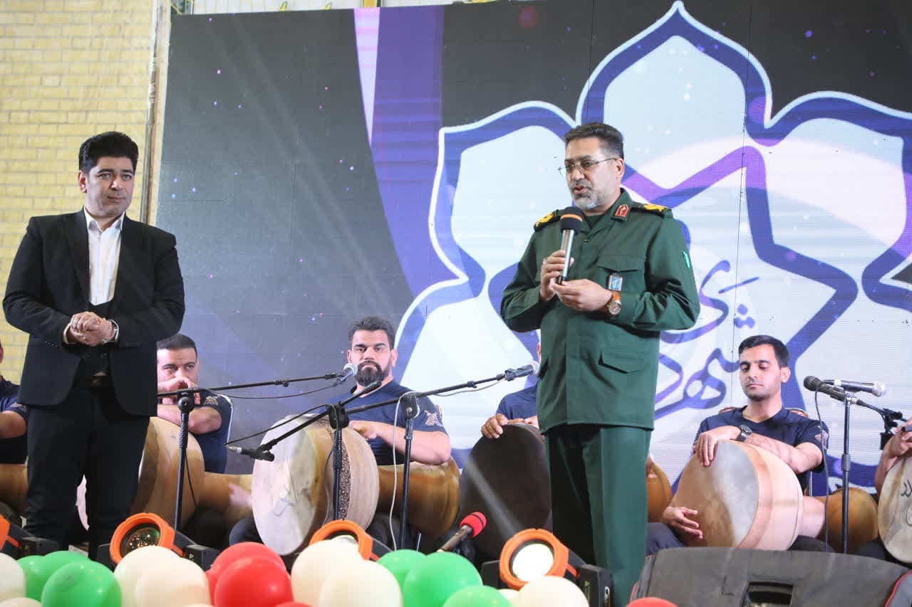 برگزاری همایش پهلوانان نوجوان زورخانه‌ای شهرستان بافق با حضور فرمانده سپاه الغدیر یزد