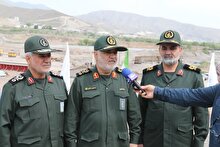 تاکید فرمانده سپاه بر تسریع در طرح تعریض جاده جلفا به کلاله