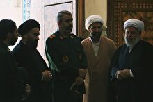 گلباران و عطر افشانی مزار شهدای گمنام محمدشهر