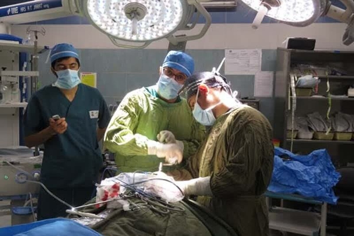 انجام عمل های جراحی کیست های مغزی کودکان به روش آندوسکوپی در بیمارستان مسلمین فرماندهی بهداری ندسا