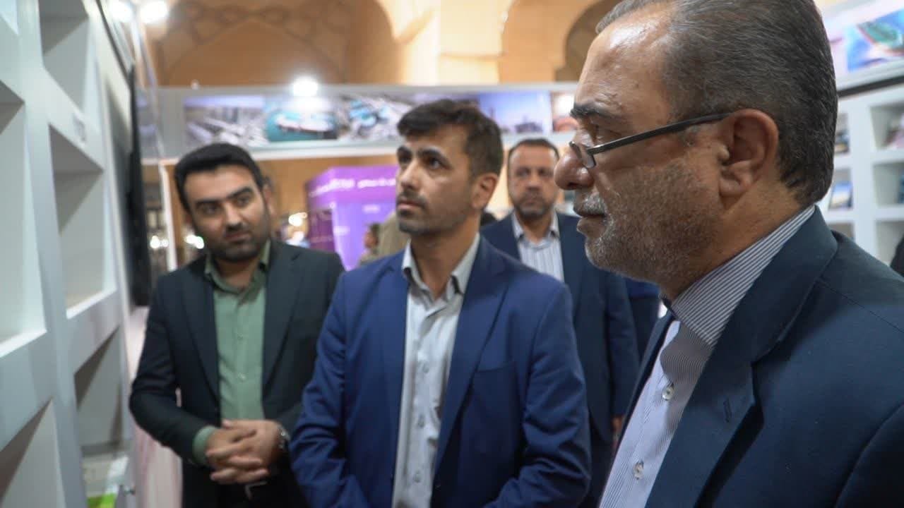 بازدید سردار حاجی‌زمانی از نمایشگاه بین‌المللی کتاب تهران و تشریح دستاوردهای قرارگاه سازندگی خاتم‌الانبیاء(ص) در حوزه نشر