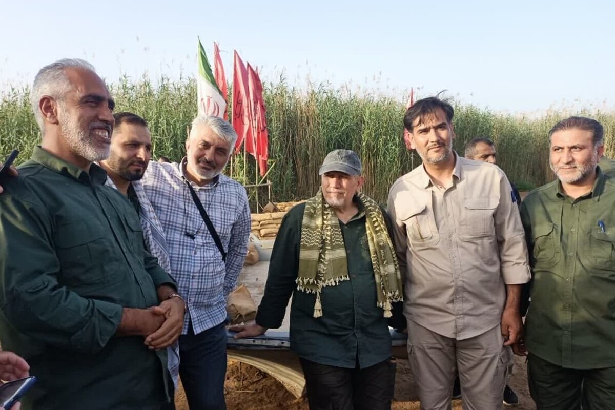بازدید سرلشکر رحیم صفوی و فرماندهان ارشد سپاه از یادمان شهدای عملیات کربلای۴