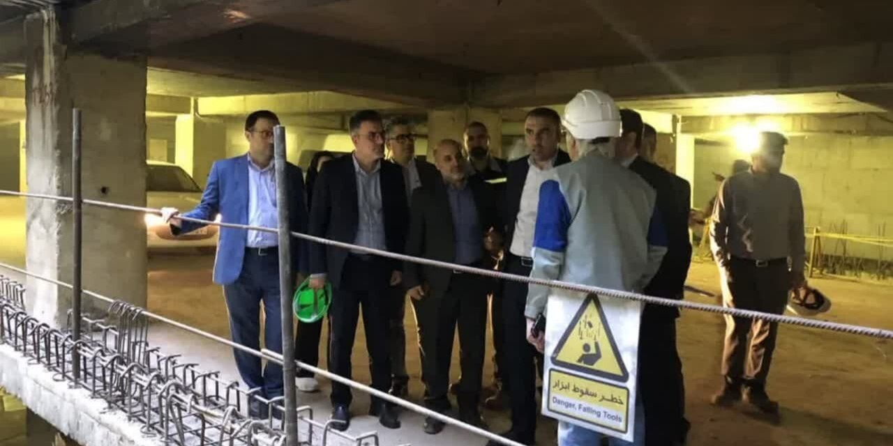 بازدید معاون فنی و عمرانی شهرداری تهران از پروژه‌های زیرساختی پایتخت