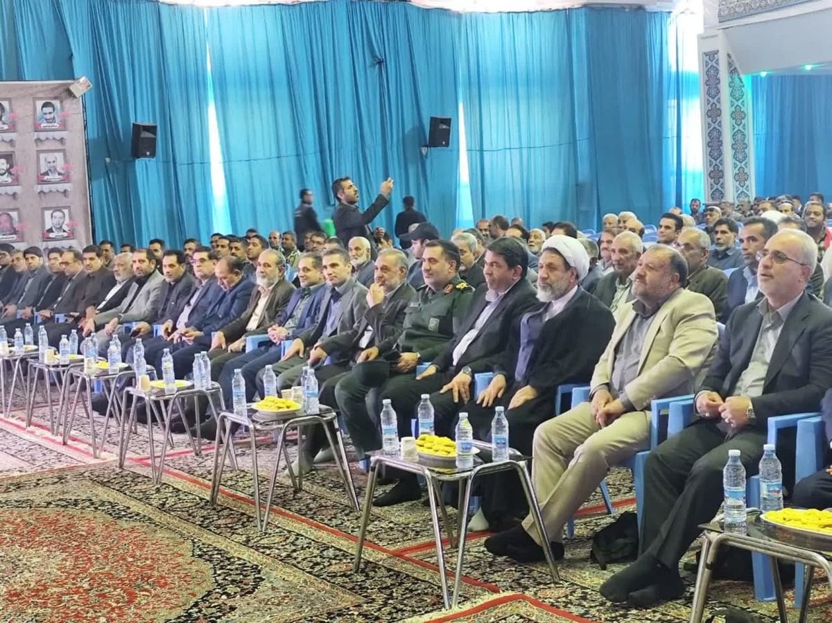 برگزاری مراسم گرامیداشت آیت الله شهید رئیسی و دیگر شهدای خدمت با حضور سردار نظری