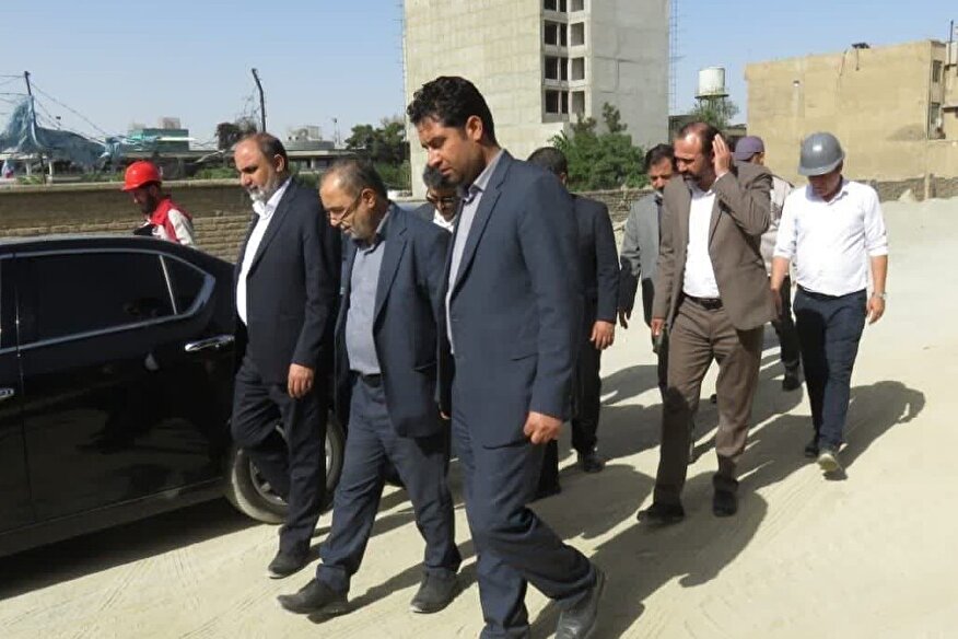بازدید معاون هماهنگ‌کننده قرارگاه خاتم از پروژه راهبردی ساماندهی تأسیسات تونل راه‌آهن تهران–تبریز