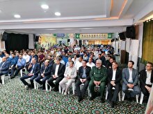 تجدیدبیعت کارگران با امام شهدا