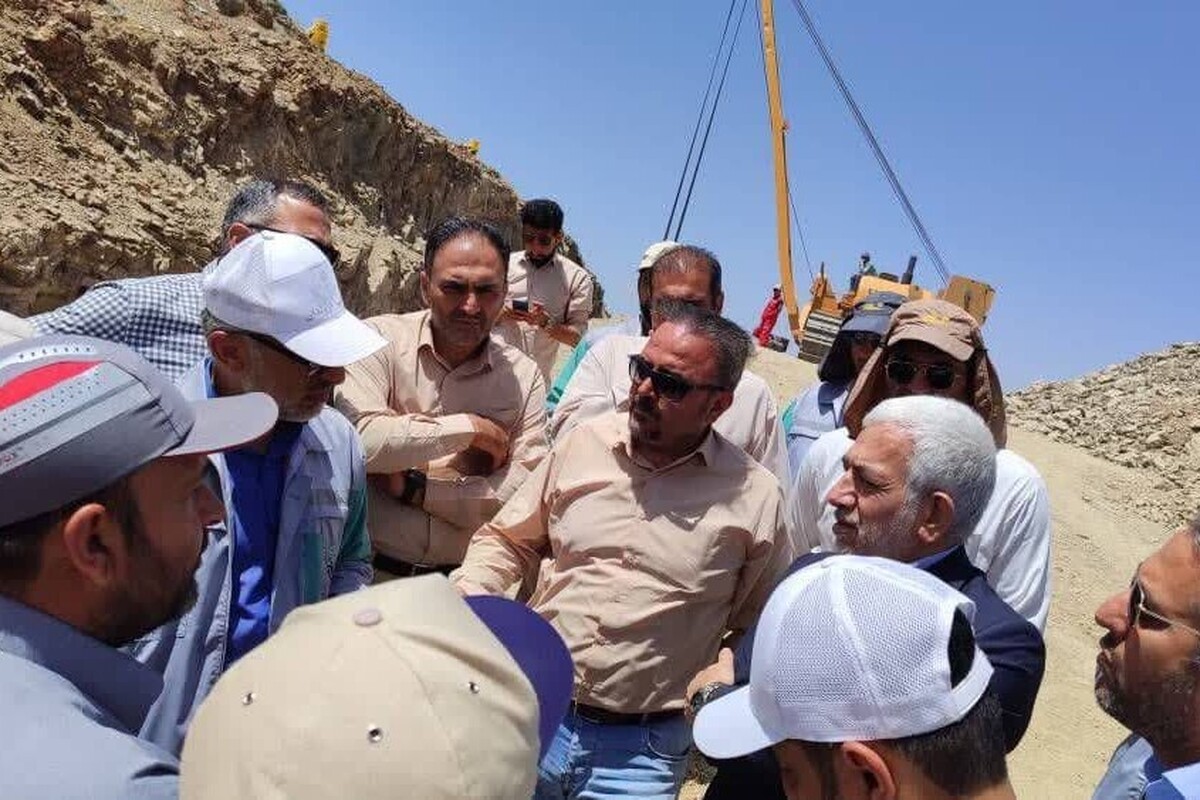 بازدید معاون وزیر نیرو از پروژه راهبردی انتقال آب زیاران به بیلقان