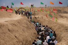 اعزام کاروان ۱۰۰ نفره راهیان نور از گرگان به مناطق عملیاتی و مراسم ارتحال امام خمینی (ره)