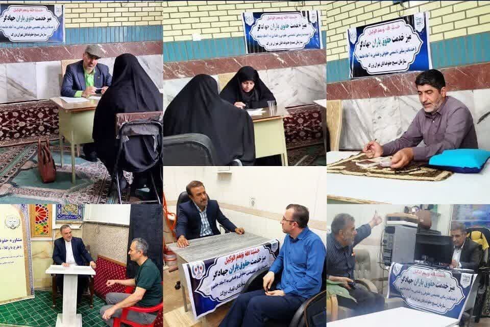 میزهای نذر خدمت به نیابت از شهید رئیسی؛ روایت خدمت بی‌منت در هفته‌ای که گذشت