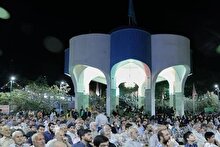 صحن مقبره الشهدای شهرک شهید محلاتی تهران افتتاح شد
