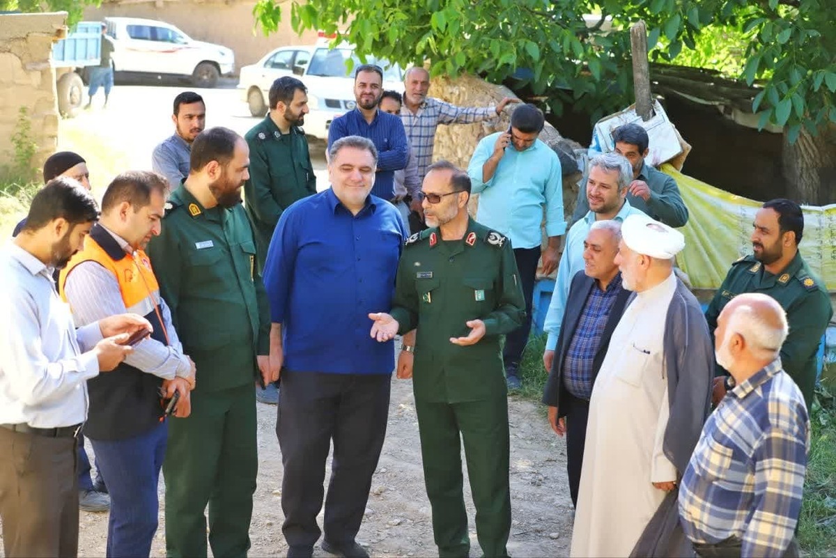 افتتاح فاز اول آسفات محور کوهستانی کندسکوه شهرستان گالیکش