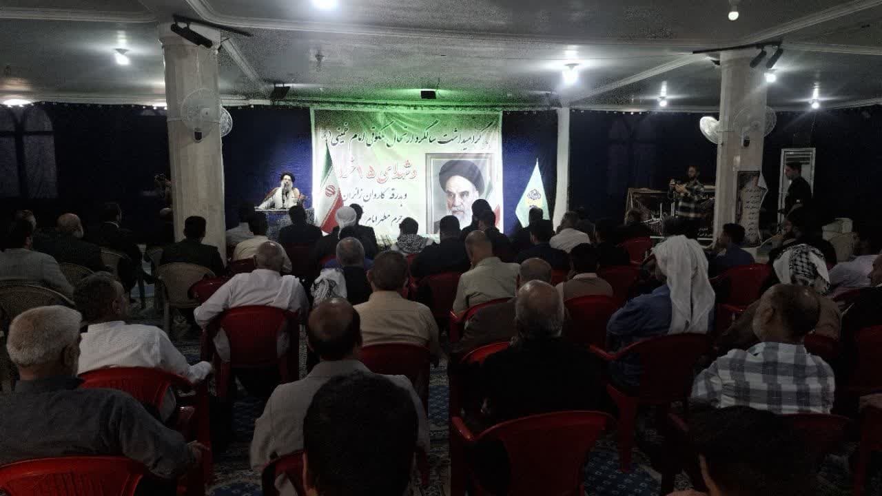 بدرقه کاروان ارتحال حضرت امام خمینی (ره) شهرستان شوش