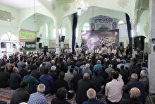 برگزاری مراسم بزرگداشت امام خمینی (ره) در مسجد انقلاب بجنورد