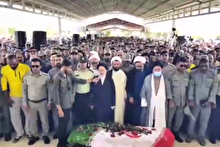 تشییع باشکوه پیکر محیط‌بان فقید هدایت‌الله دیده‌بان