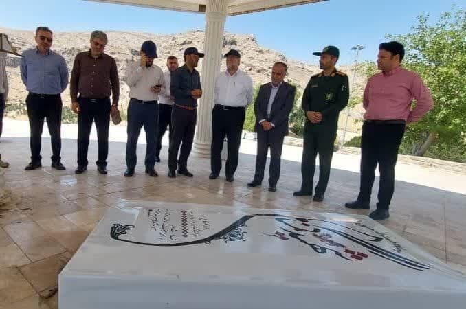 بازدید میدانی جانشین فرمانده قرارگاه سازندگی خاتم‌الانبیاء (ص) از طرح راهبردی آبرسانی فدک